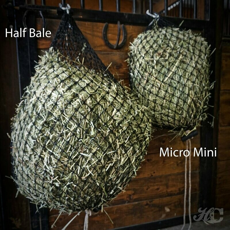 Hay Chix slow-feed hay net