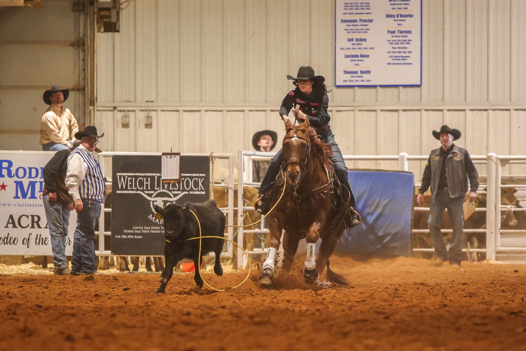 Bailey Stuva-Orman breakaway roping